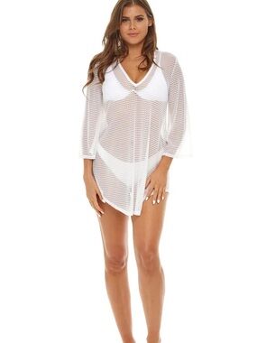 Jordan Taylor V-Neck Bell Sleeve Tunic